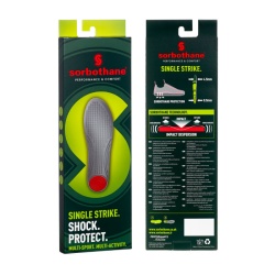 Sorbothane Shock Stopper Single Strike Arch Pain Insoles