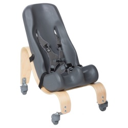 Special Tomato Soft-Touch Sitter Seat with Mobile Base (Grey)