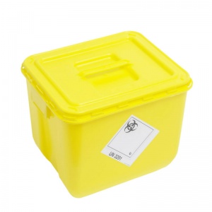 30 liter plastic yellow medical waste