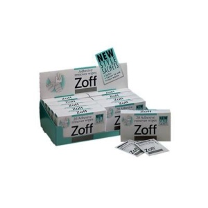 Zoff Pre-Saturated Tape and Adhesive Remover Wipes